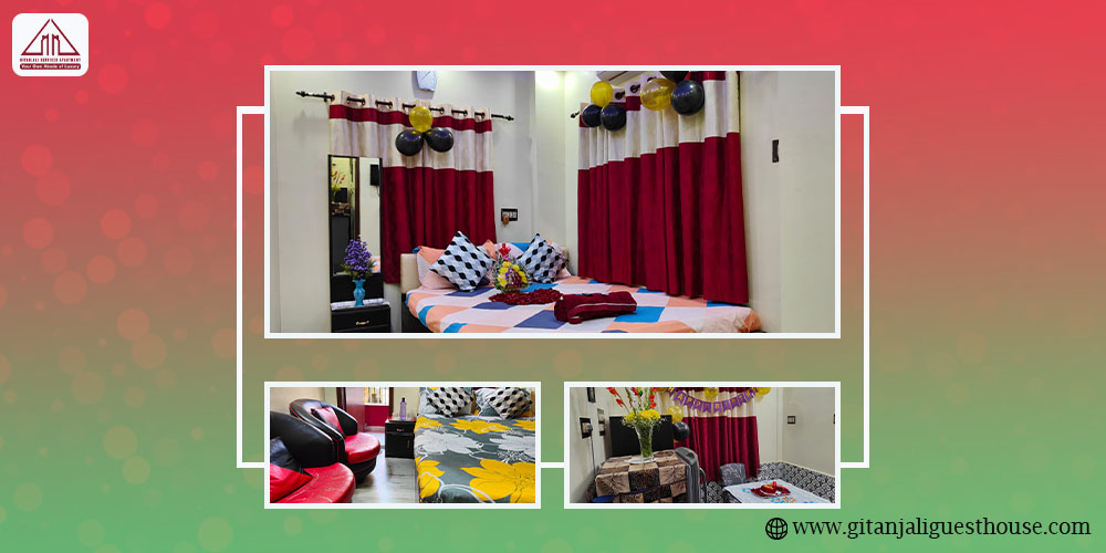 Couple Friendly Guest House near Garia for Short Stay